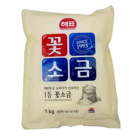 꽃소금 ( 1kg )