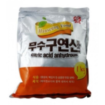 식용 구연산 ( 1kg ) 식품첨가용 / 교과서활용