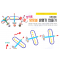 창작용 탱탱볼 비행기 만들기 ( 5인용 )