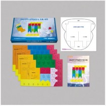 DNA부터 RNA 단백질 합성 퍼즐세트(A형)