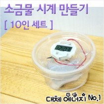 소금물 시계 만들기(10인)