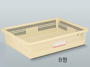 초자 바구니 (B형) / 실험진열장 안에 보관 수납가능