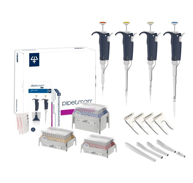 길슨 피펫 PIPETMAN L 4-PIPETTE KIT (2,20,200,1000) F167370