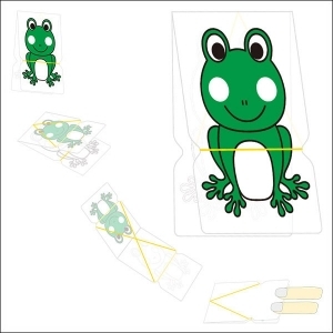 뉴 튀어 오르는 개구리 만들기(1인용/10인용)