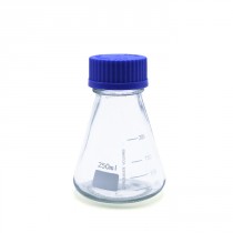유리 삼각플라스크 250ml (블루캡) 비가열 시약보관용