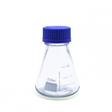유리 삼각플라스크 250ml (블루캡) 비가열 시약보관용