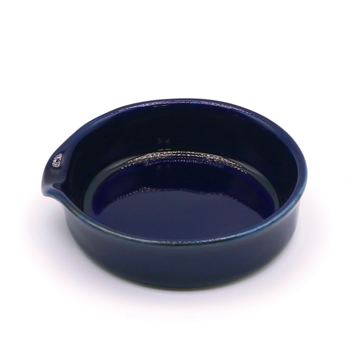 청색 평바닥 증발접시 ( 75mm )
