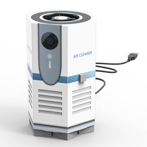 헤파필터 헥사곤 공기청정기 USB타입 JR