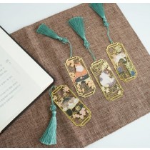 북마크 책갈피 북클립 고양이 금속 북마커 책갈피만들기 전통 금장 납작 기념품 선물 독서용품 / 종류선택