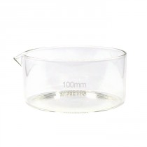 평바닥 내열유리 증발접시 (100mm)